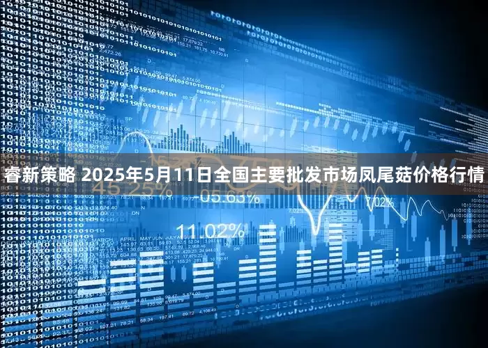睿新策略 2025年5月11日全国主要批发市场凤尾菇价格行情